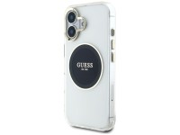 Funda Guess IML Metal Colored Circle Classic Logo MagSafe para iPhone 16 - negra Funda Guess IML Metal Colored Circle Classic Logo MagSafe para iPhone 16 - negra