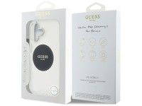 Funda Guess IML Metal Colored Circle Classic Logo MagSafe para iPhone 16 - negra Funda Guess IML Metal Colored Circle Classic Logo MagSafe para iPhone 16 - negra