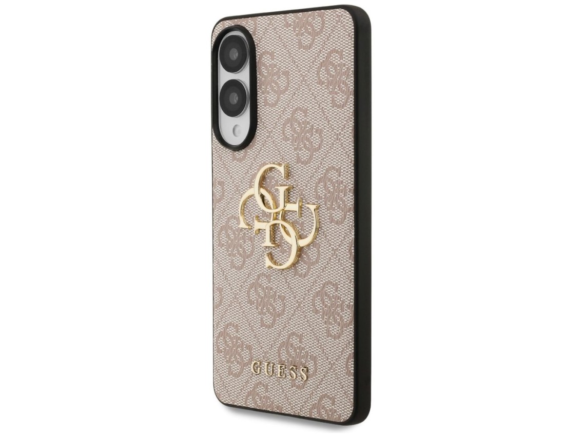Guess Big 4G Logo Classic Logo Case for Samsung Galaxy S25 Edge - Pink