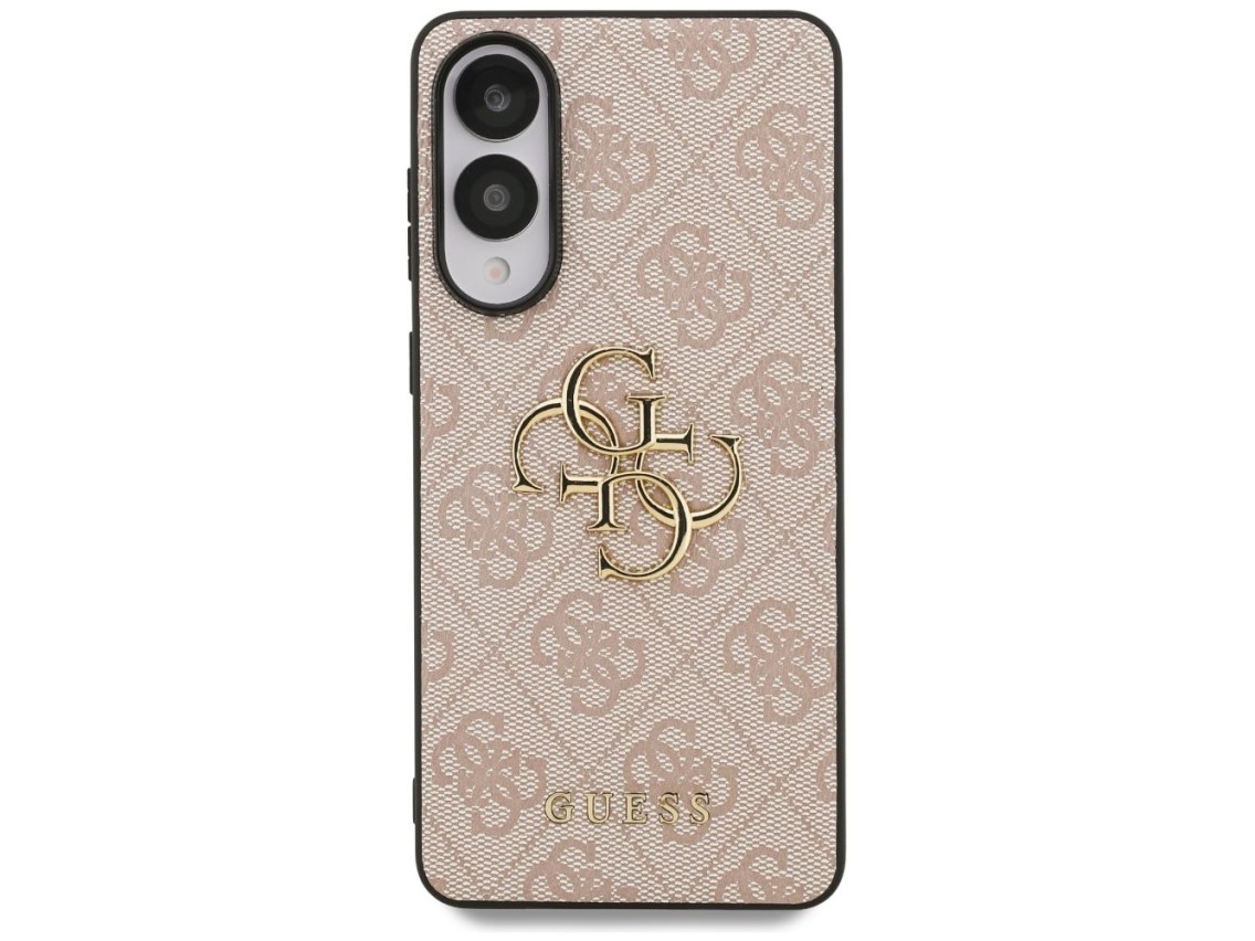 Guess Big 4G Logo Classic Logo Case for Samsung Galaxy S25 Edge - Pink