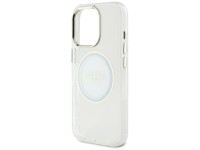 Guess IML Metal Colored Circle Classic Logo MagSafe case for iPhone 16 Pro Max - white Guess IML Metal Colored Circle Classic Logo MagSafe case for iPhone 16 Pro Max - white
