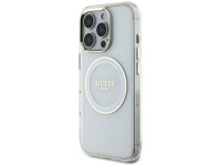 Guess IML Metal Colored Circle Classic Logo MagSafe case for iPhone 16 Pro Max - white Guess IML Metal Colored Circle Classic Logo MagSafe case for iPhone 16 Pro Max - white