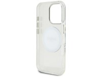 Guess IML Metal Colored Circle Classic Logo MagSafe case for iPhone 16 Pro Max - white Guess IML Metal Colored Circle Classic Logo MagSafe case for iPhone 16 Pro Max - white