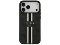 Guess 4G Printed Stripes MagSafe case for iPhone 17 Pro Max - black Guess 4G Printed Stripes MagSafe case for iPhone 17 Pro Max - black