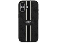 Funda Guess 4G con estampado de rayas y MagSafe para iPhone 17 - negra Funda Guess 4G con estampado de rayas y MagSafe para iPhone 17 - negra