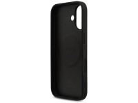 Funda Guess 4G con estampado de rayas y MagSafe para iPhone 17 - negra Funda Guess 4G con estampado de rayas y MagSafe para iPhone 17 - negra