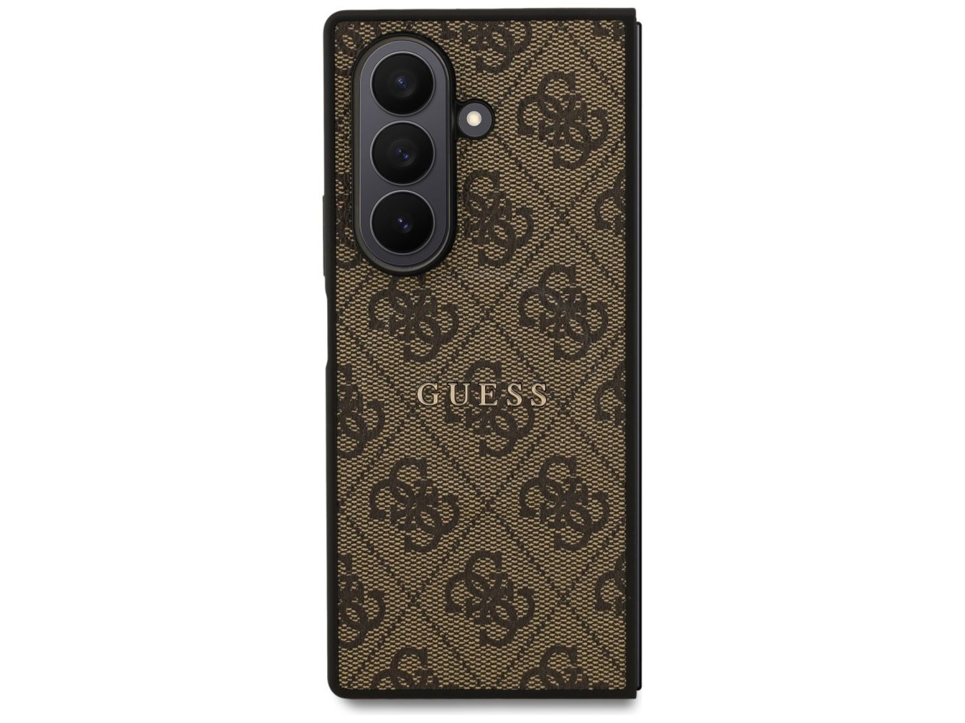 Funda Guess 4G Classic MagSafe para Samsung Galaxy Z Fold7 - Marrón