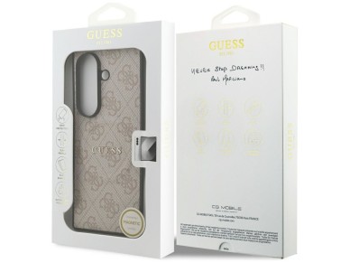 Funda Guess 4G Classic MagSafe para Samsung Galaxy Z Fold7 - Rosa