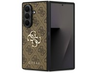 Capa Guess com logo 4G grande e logo clássico para Samsung Galaxy Z Fold7 - Marrom Capa Guess com logo 4G grande e logo clássico para Samsung Galaxy Z Fold7 - Marrom