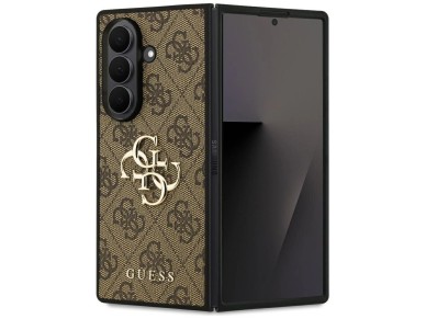 Guess Big 4G Logo Classic Logo Case for Samsung Galaxy Z Fold7 - Brown Guess Big 4G Logo Classic Logo Case for Samsung Galaxy Z Fold7 - Brown