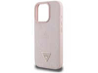Funda Guess MagSafe para iPhone 16 Pro con logo de peonía y estampado en caliente - Rosa Funda Guess MagSafe para iPhone 16 Pro con logo de peonía y estampado en caliente - Rosa