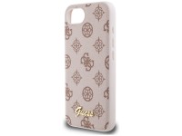 Funda Guess Peony Script Logo MagSafe para iPhone 16e - Marrón Funda Guess Peony Script Logo MagSafe para iPhone 16e - Marrón