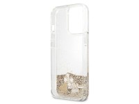 Guess Glitter Charms iPhone 13 Pro Case - Gold Guess Glitter Charms iPhone 13 Pro Case - Gold