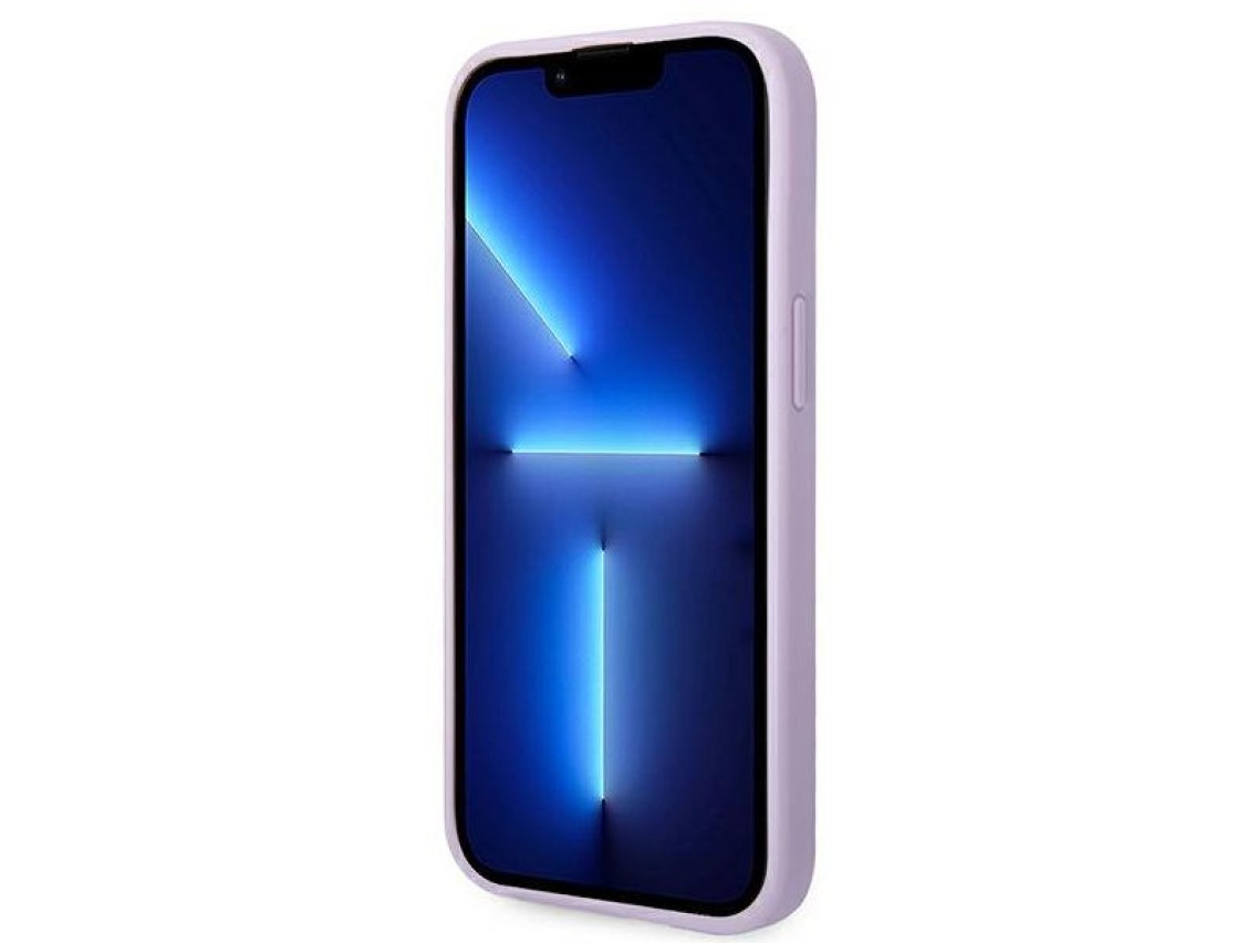 Capa Guess GUHCP14MPSASBPU para iPhone 14 Plus / 15 Plus - Roxa