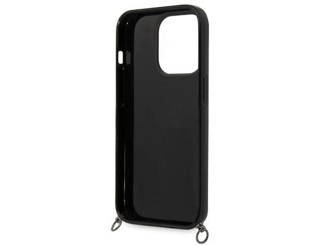Karl Lagerfeld KLHCP14XSTSTP iPhone 14 Pro Max 6.7 "hardcase pink / pink Color Stripes Strap