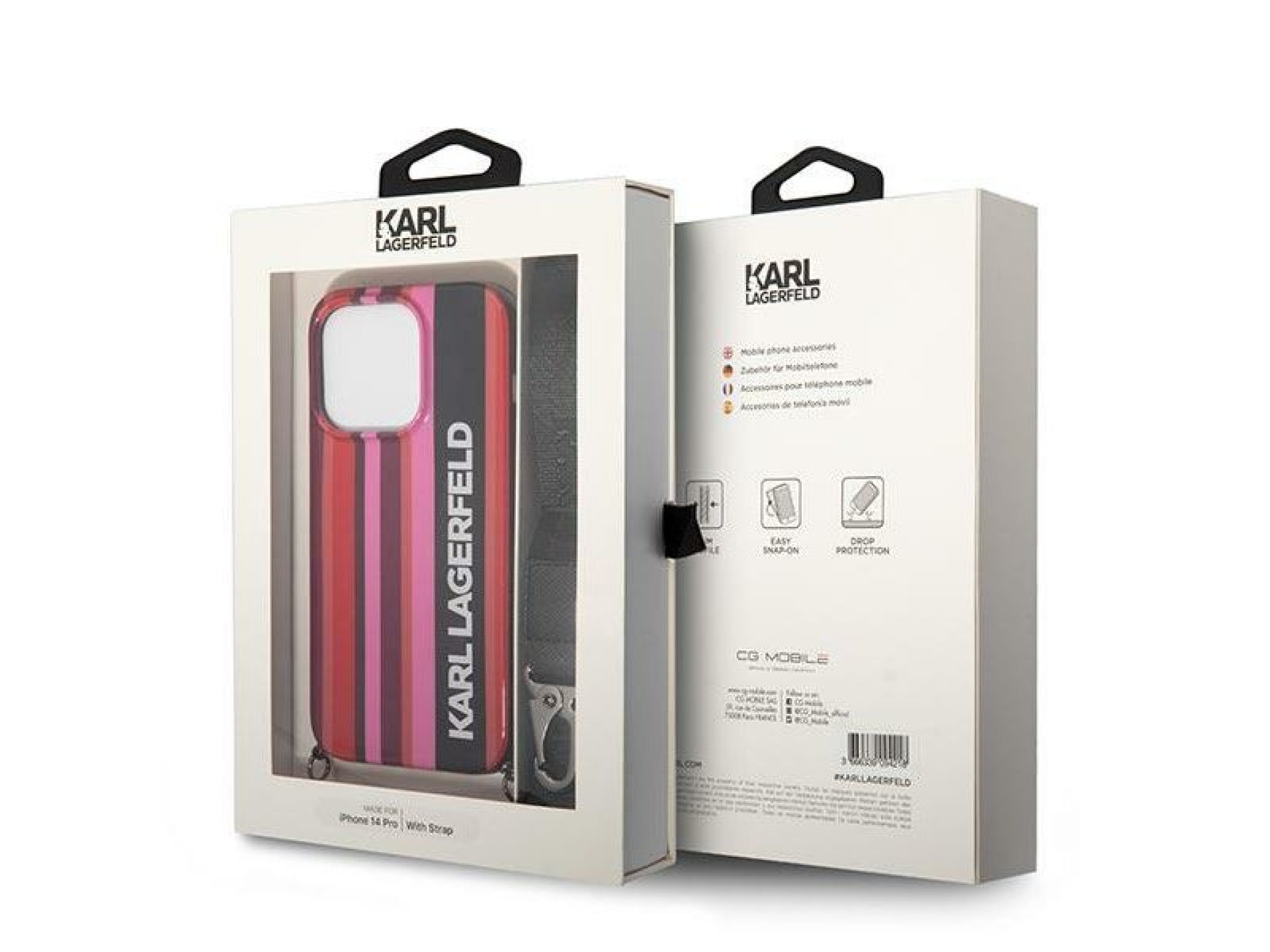 Karl Lagerfeld KLHCP14XSTSTP iPhone 14 Pro Max 6.7