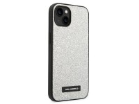 Karl Lagerfeld KLHCP14MG2ELS iPhone 14 Plus 6.7 "capa rígida prateada / placa de glitter prateada co Karl Lagerfeld KLHCP14MG2ELS iPhone 14 Plus 6.7 "capa rígida prateada / placa de glitter prateada co