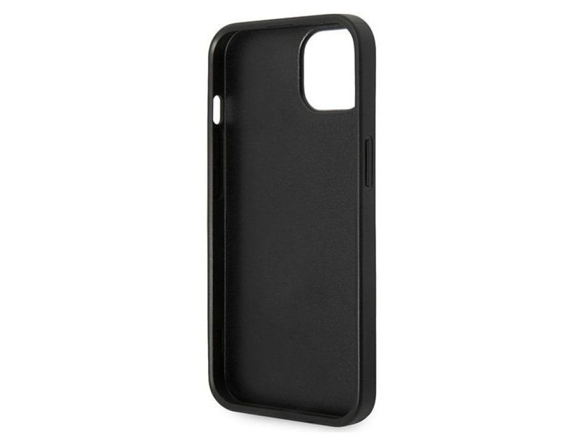 Karl Lagerfeld KLHCP14MG2ELS iPhone 14 Plus 6.7 "capa rígida prateada / placa de glitter prateada co