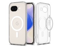 Funda Spigen Ultra Hybrid Mag MagSafe para Google Pixel 10A - Transparente y blanca