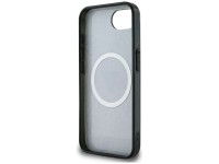 Funda Guess IML Metal Glitter 4G Circle Triangle MagSafe para iPhone 16e - Negra Funda Guess IML Metal Glitter 4G Circle Triangle MagSafe para iPhone 16e - Negra