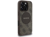 Funda Guess 4G Circle Classic Logo MagSafe para iPhone 16 Pro Max - marrón Funda Guess 4G Circle Classic Logo MagSafe para iPhone 16 Pro Max - marrón