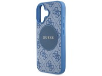 Funda Guess 4G Circle Classic Logo MagSafe para iPhone 16 - azul Funda Guess 4G Circle Classic Logo MagSafe para iPhone 16 - azul