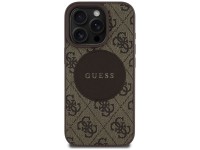 Funda Guess 4G Circle Classic Logo MagSafe para iPhone 16 Pro Max - marrón Funda Guess 4G Circle Classic Logo MagSafe para iPhone 16 Pro Max - marrón