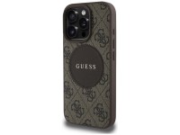 Funda Guess 4G Circle Classic Logo MagSafe para iPhone 16 Pro Max - marrón Funda Guess 4G Circle Classic Logo MagSafe para iPhone 16 Pro Max - marrón