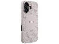 Guess 4G Circle Classic Logo MagSafe iPhone 16 Case - Pink Guess 4G Circle Classic Logo MagSafe iPhone 16 Case - Pink