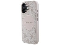 Guess 4G Circle Classic Logo MagSafe iPhone 16 Case - Pink Guess 4G Circle Classic Logo MagSafe iPhone 16 Case - Pink