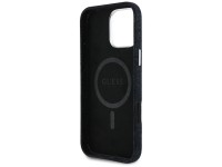 Capa Guess Denim Triangle Logo MagSafe para iPhone 16 Pro Max - Preta Capa Guess Denim Triangle Logo MagSafe para iPhone 16 Pro Max - Preta