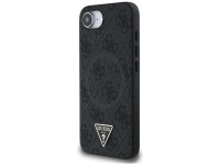 Funda Guess 4G Ring Triangle Logo MagSafe para iPhone 16e - negra Funda Guess 4G Ring Triangle Logo MagSafe para iPhone 16e - negra