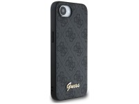 Funda Guess 4G Script Logo MagSafe para iPhone 16e - negra Funda Guess 4G Script Logo MagSafe para iPhone 16e - negra