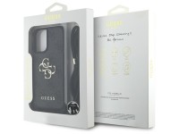 Guess 4G Big Logo Cord Stap Crossbody Case for iPhone 16 Plus Black Guess 4G Big Logo Cord Stap Crossbody Case for iPhone 16 Plus Black