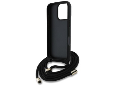 Guess 4G Big Logo Cord Stap Crossbody Case for iPhone 16 Pro Max Brown Guess 4G Big Logo Cord Stap Crossbody Case for iPhone 16 Pro Max Brown