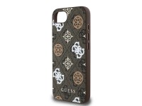 Funda Guess PU 4G Peony con MagSafe para iPhone 16e - marrón Funda Guess PU 4G Peony con MagSafe para iPhone 16e - marrón