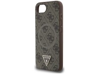Guess 4G Ring Triangle Logo MagSafe iPhone 16e Case - Brown Guess 4G Ring Triangle Logo MagSafe iPhone 16e Case - Brown