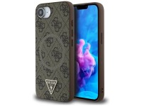 Guess 4G Ring Triangle Logo MagSafe iPhone 16e Case - Brown Guess 4G Ring Triangle Logo MagSafe iPhone 16e Case - Brown
