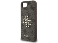 Capa Guess 4G com logo grande para iPhone 16e - Marrom Capa Guess 4G com logo grande para iPhone 16e - Marrom