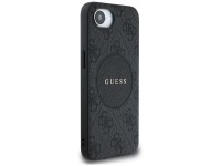 Capa Guess 4G Circle Classic Logo MagSafe para iPhone 16e - preta Capa Guess 4G Circle Classic Logo MagSafe para iPhone 16e - preta