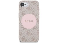 Guess 4G Circle Classic Logo MagSafe case for iPhone 16e - pink Guess 4G Circle Classic Logo MagSafe case for iPhone 16e - pink