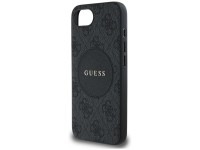 Capa Guess 4G Circle Classic Logo MagSafe para iPhone 16e - preta Capa Guess 4G Circle Classic Logo MagSafe para iPhone 16e - preta
