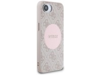 Guess 4G Circle Classic Logo MagSafe case for iPhone 16e - pink Guess 4G Circle Classic Logo MagSafe case for iPhone 16e - pink
