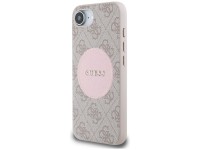 Guess 4G Circle Classic Logo MagSafe case for iPhone 16e - pink Guess 4G Circle Classic Logo MagSafe case for iPhone 16e - pink