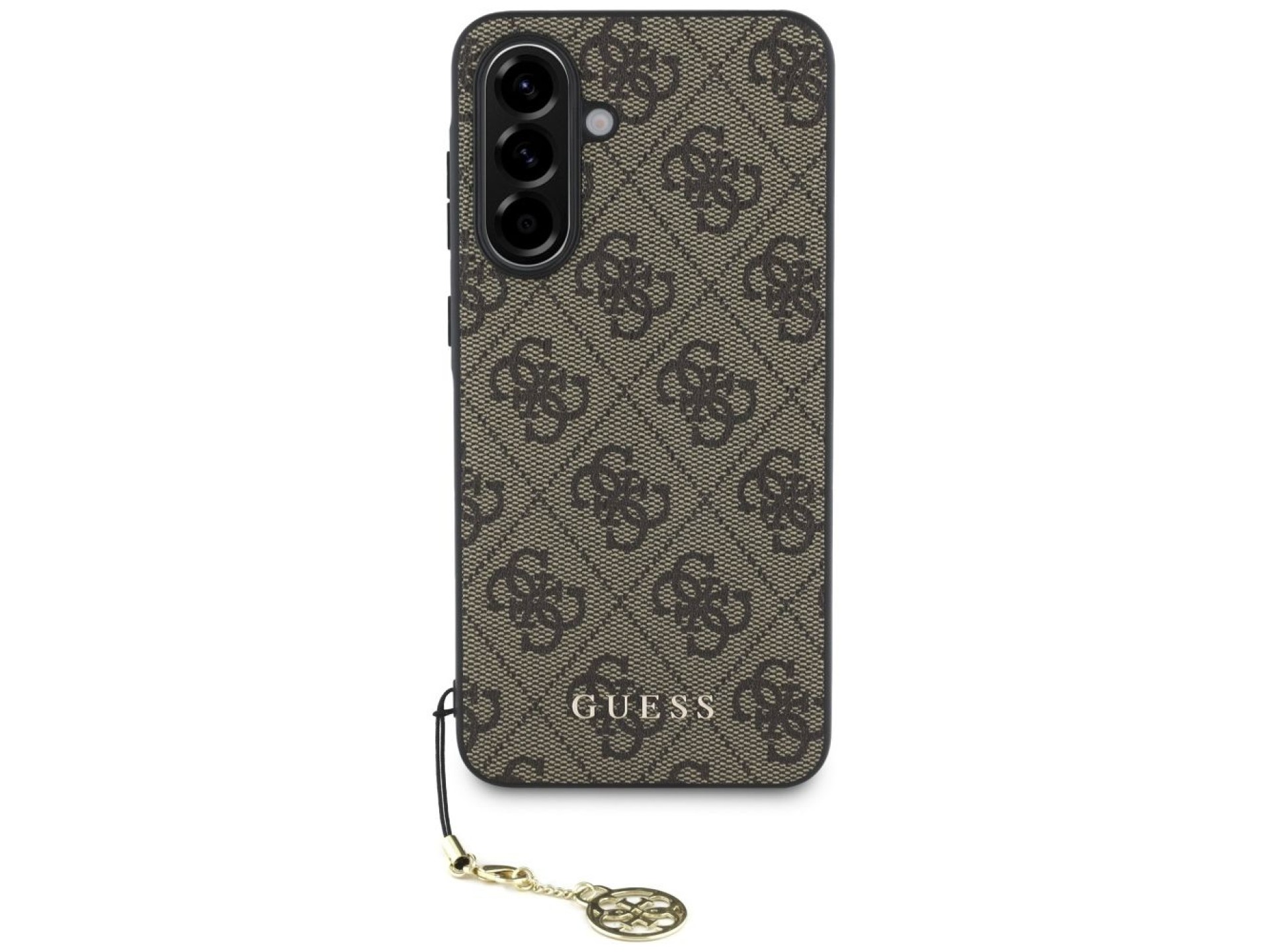 Capa Guess 4G Charms Collection para Samsung Galaxy A36 Marrom