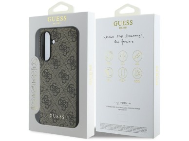 Guess 4G Charms Collection Case for Samsung Galaxy A36 Brown Guess 4G Charms Collection Case for Samsung Galaxy A36 Brown