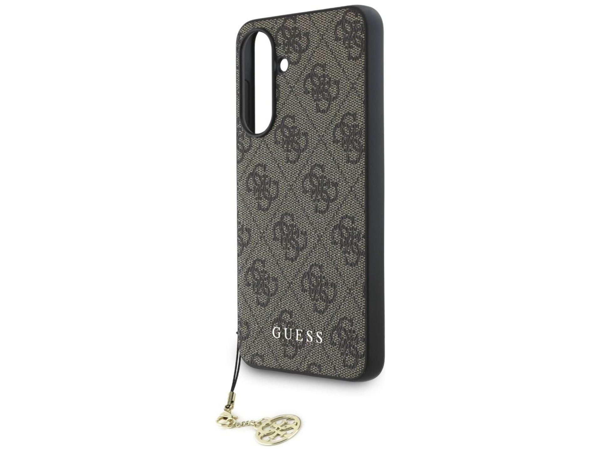 Capa Guess 4G Charms Collection para Samsung Galaxy A36 Marrom