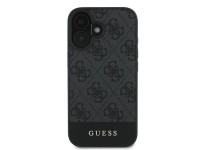 Guess 4G Bottom Stripe Case for iPhone 16 Plus 6.7" - Gray Guess 4G Bottom Stripe Case for iPhone 16 Plus 6.7" - Gray