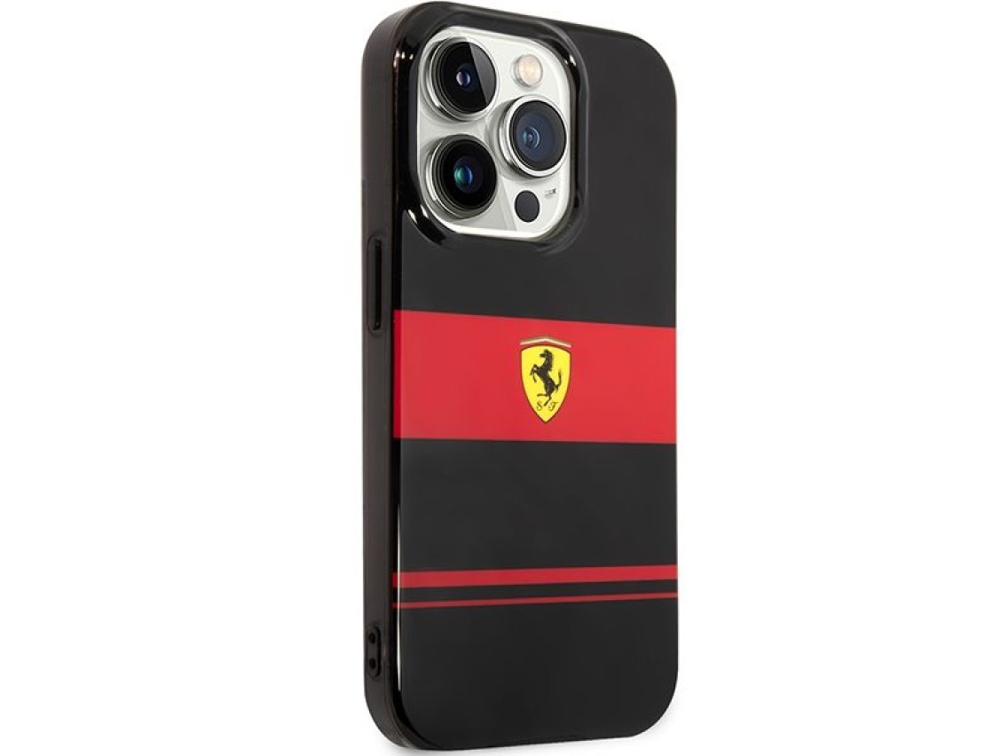 Ferrari FEHMP14XUCOK iPhone 14 Pro Max 6.7" black/black hardcase IMD Combi Magsafe