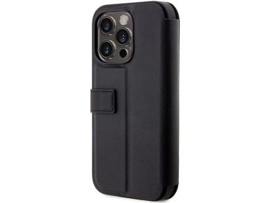 Funda BMW BMBKP14L22RVSK para iPhone 14 Pro de 6,1" negra/negra tipo libro, de cuero con estampado d Funda BMW BMBKP14L22RVSK para iPhone 14 Pro de 6,1" negra/negra tipo libro, de cuero con estampado d